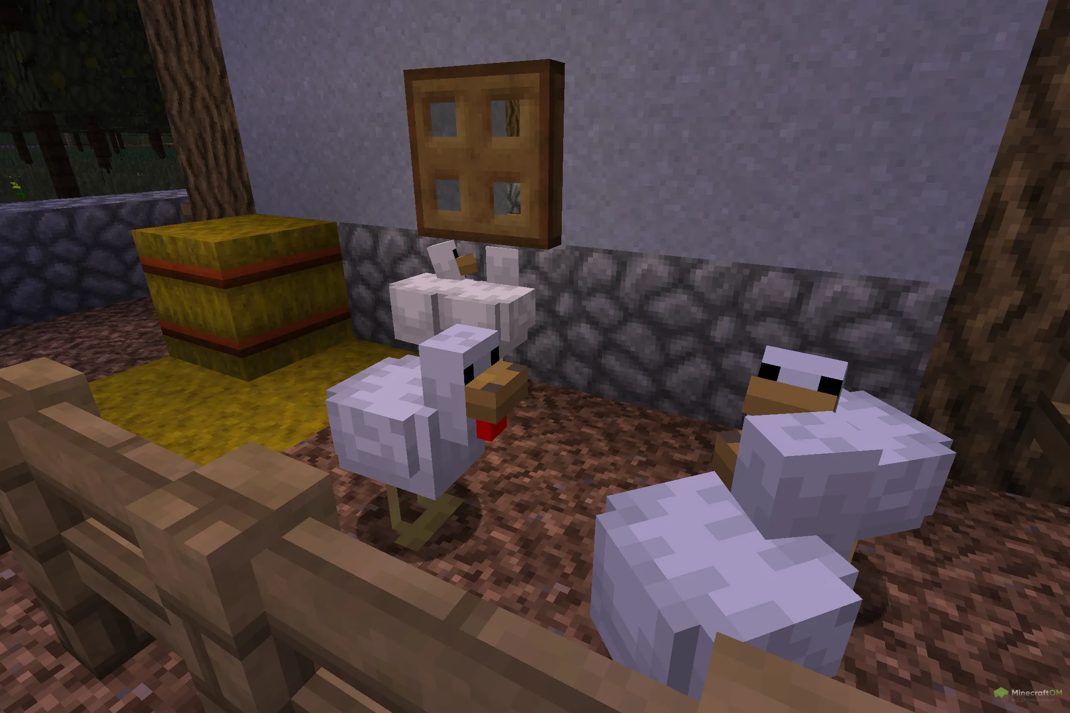 Новые курицы из текстурпака Immersion