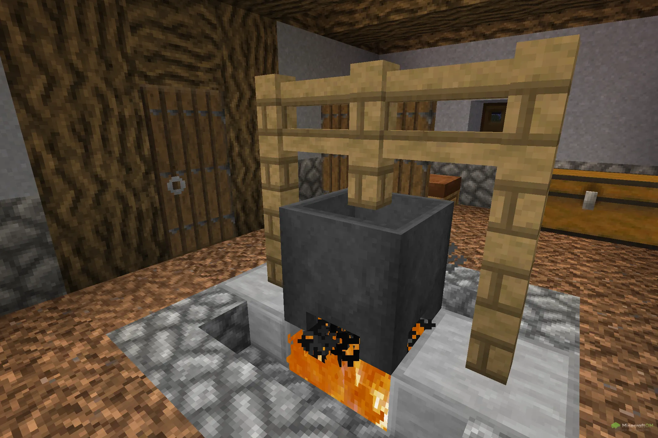 Новый котел из текстурпака Immersion