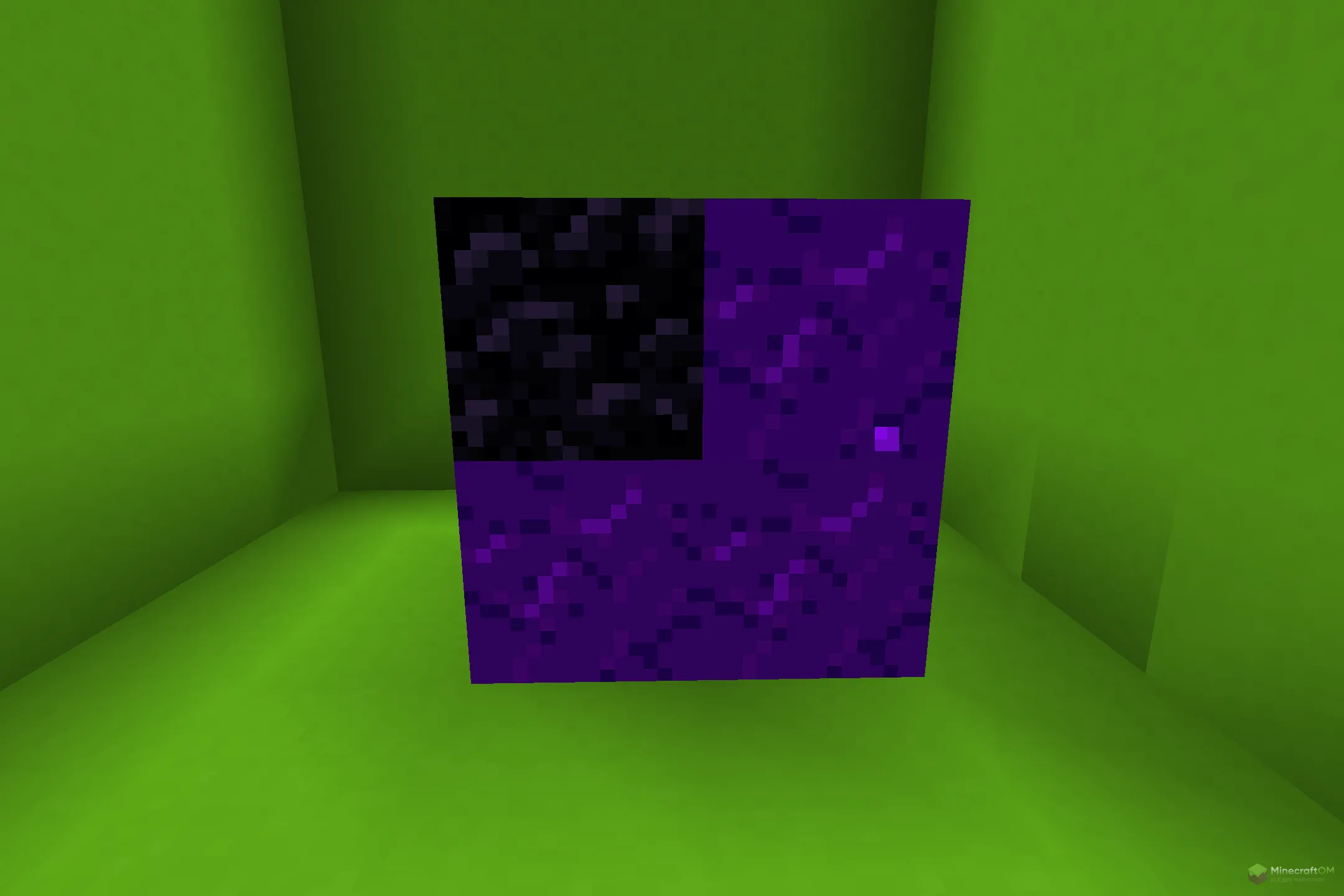 Новый обсидиан из текстурпака MC Connected CTM