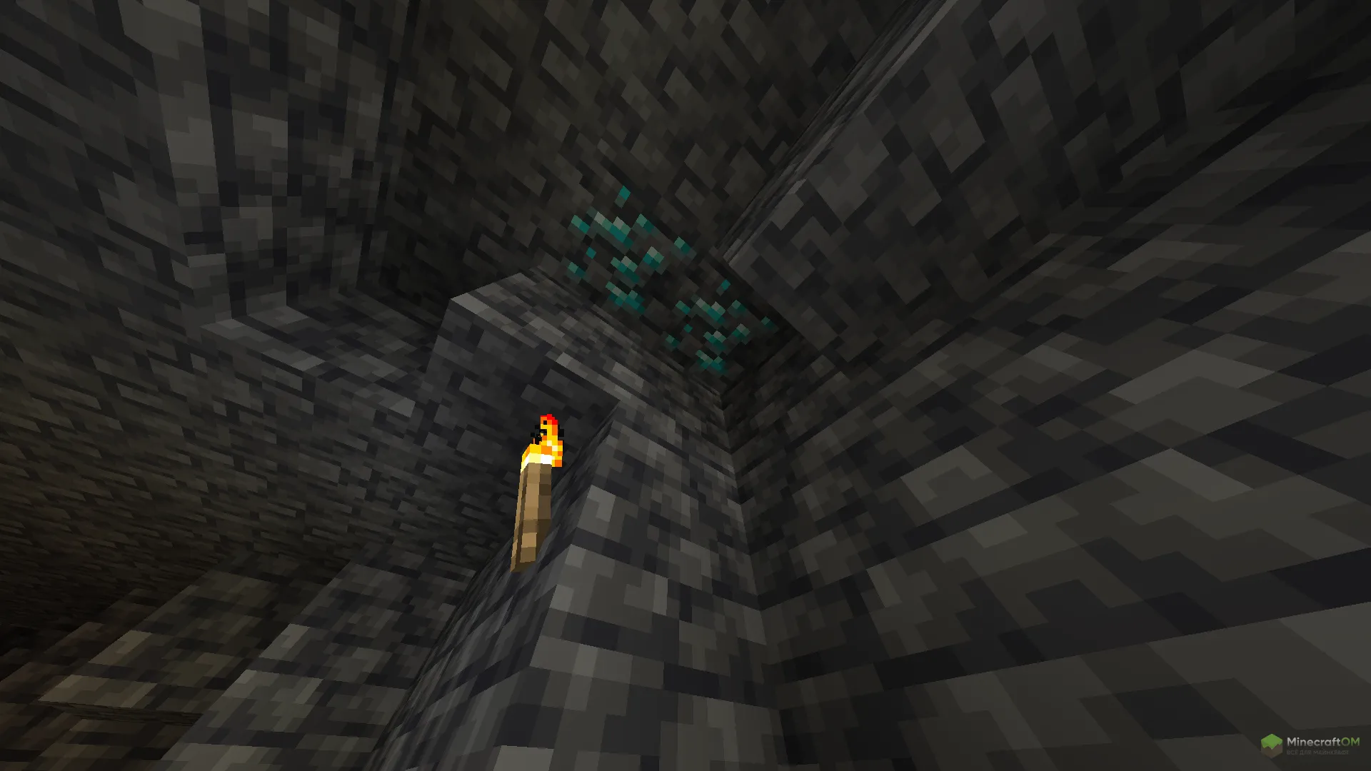 Поиск руды с модом Ore Discovery Broadcast