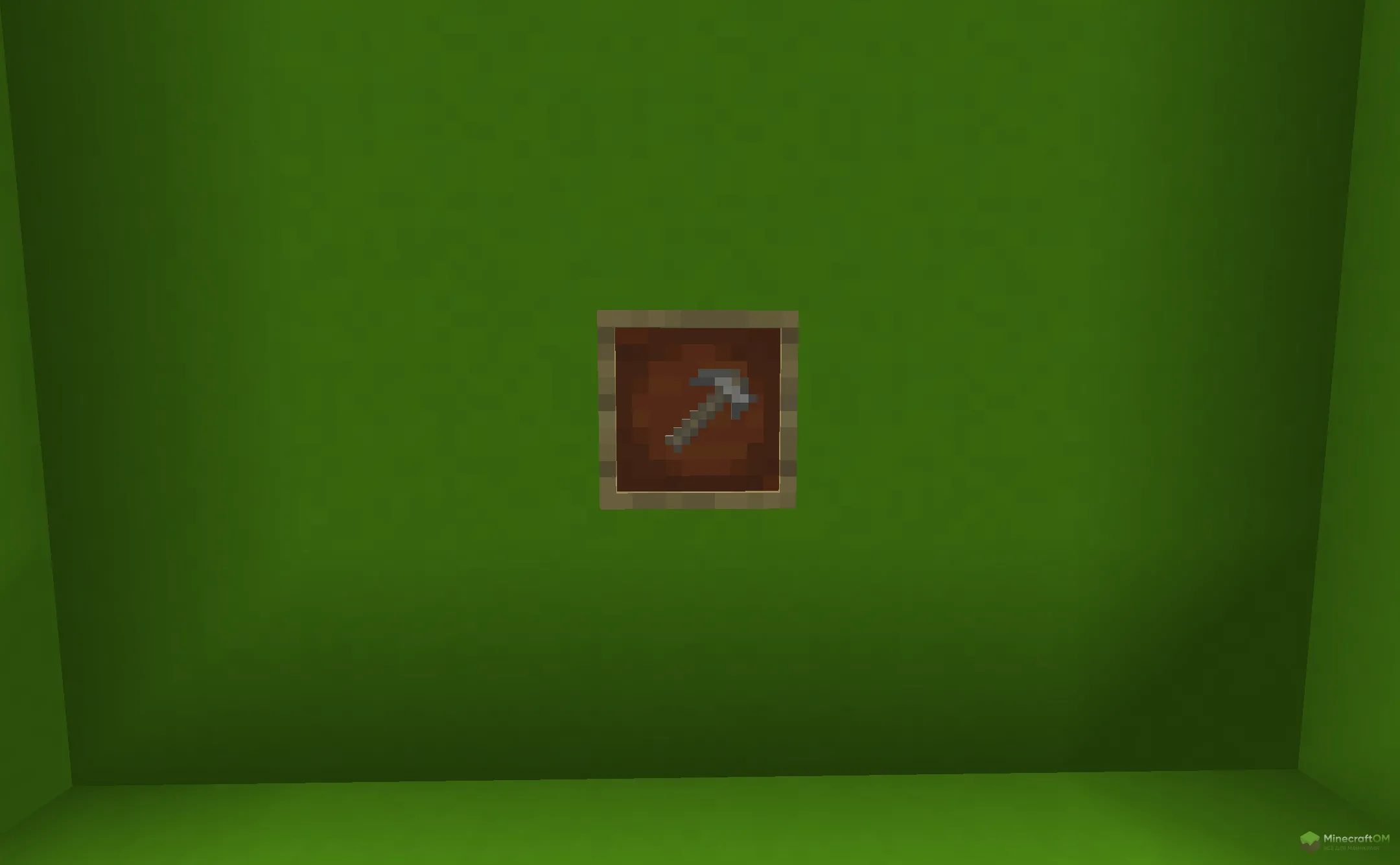 Новая сломанная железная кирка из ресурспака Broken Tools