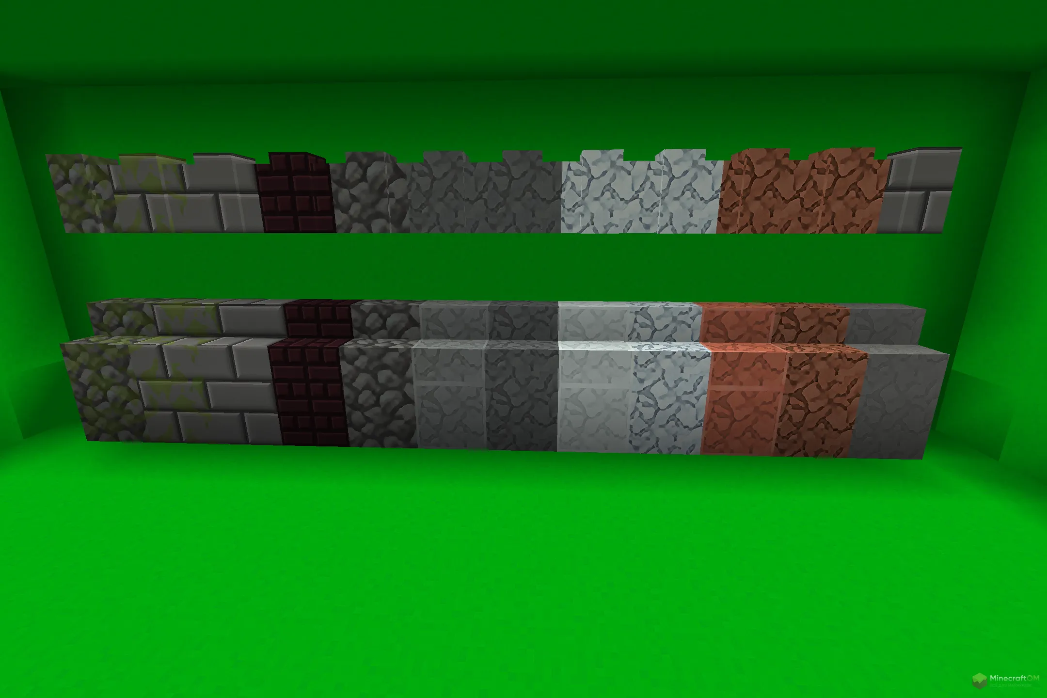 Новый камень из текстурпака YoursCraft HD Vanilla Faithful