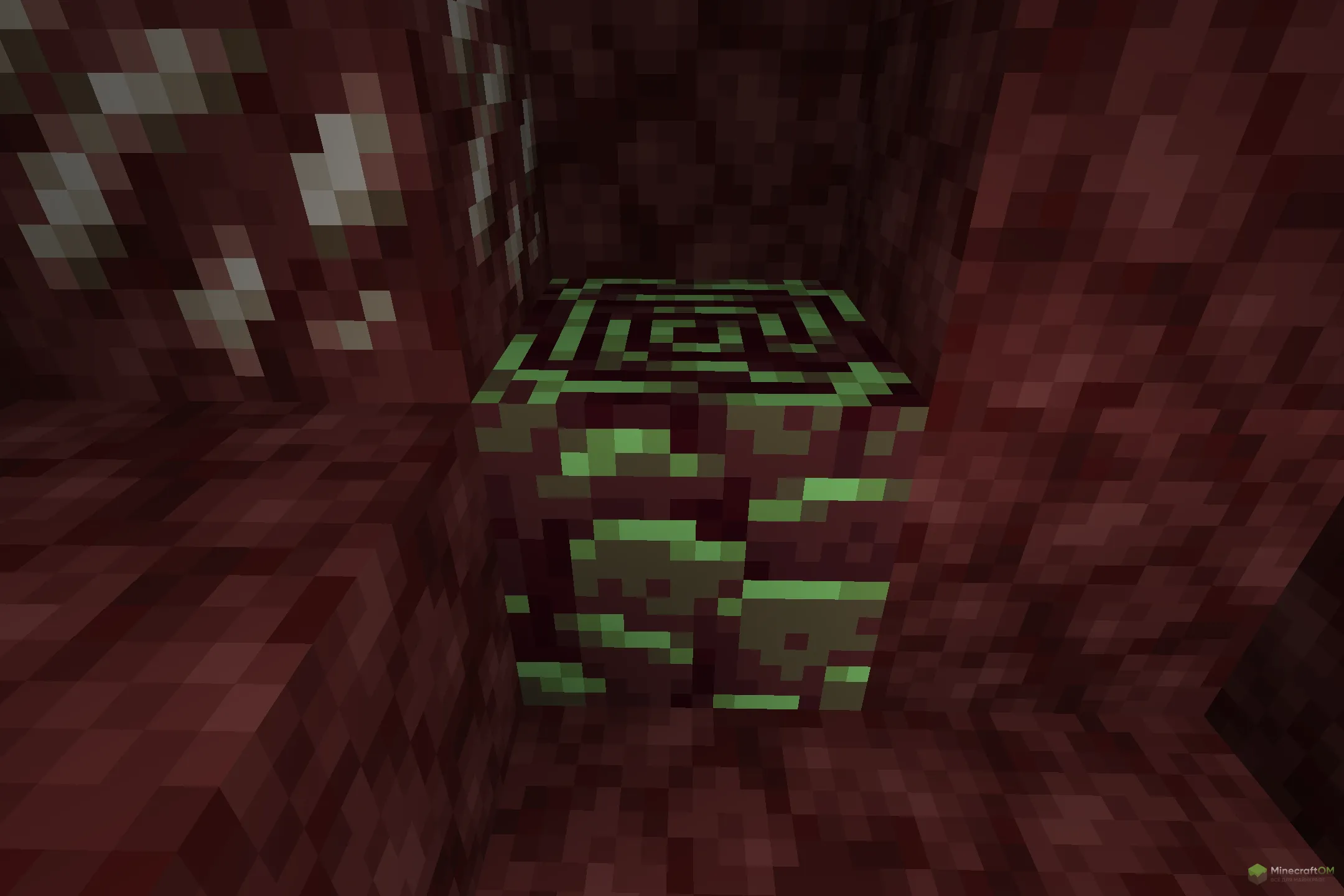 Новая руда из текстурпака Colored Ancient Debris