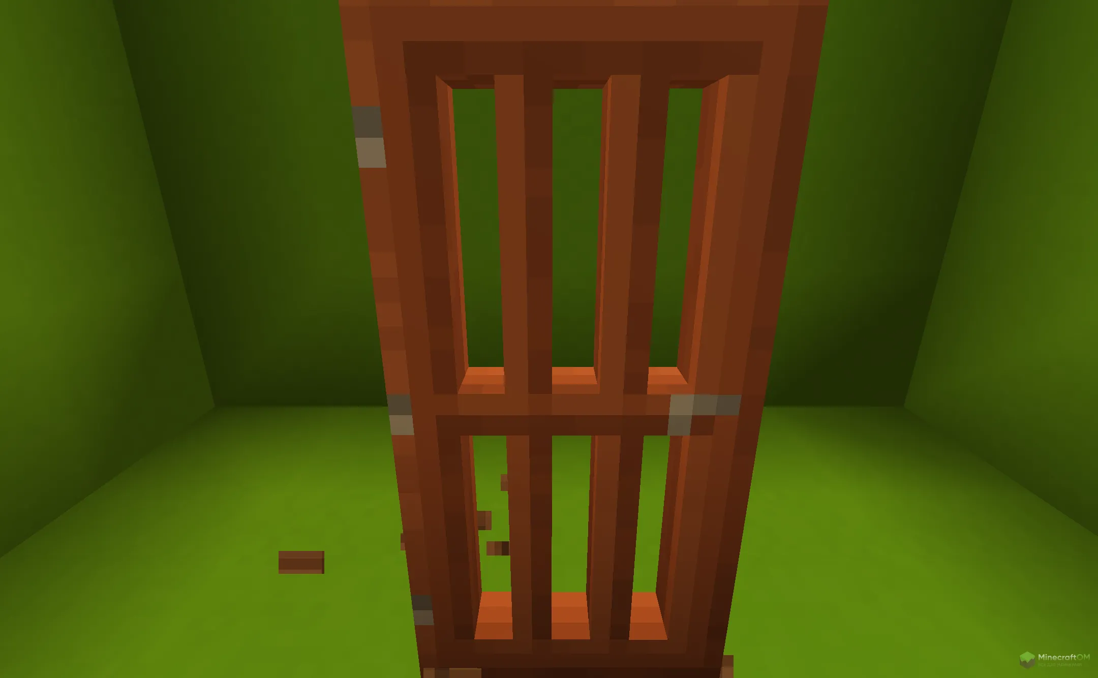 Новая акациевая дверь из текстурпака Doors Reimagined