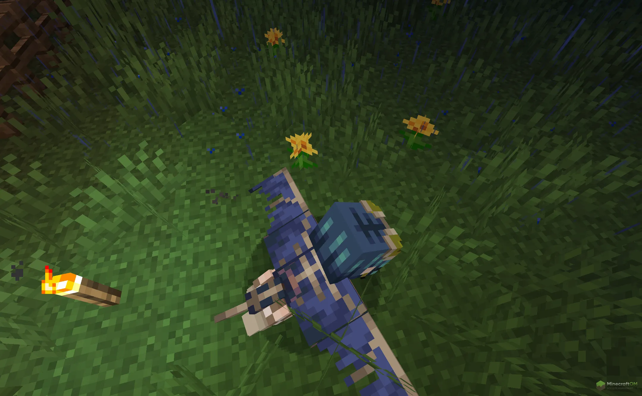 Новый моб из текстурпака Phantom Girl