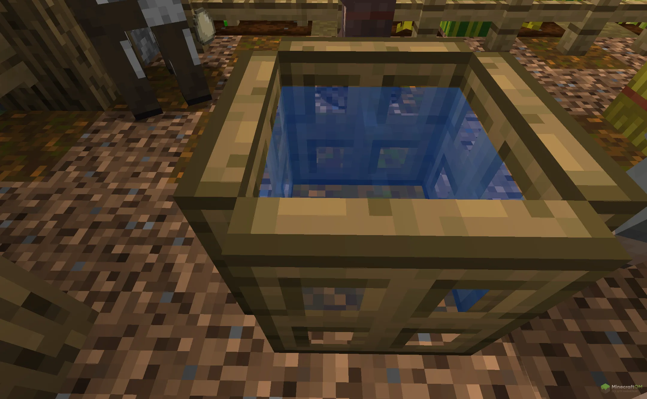 Новая вода из текстурпака Clear Water