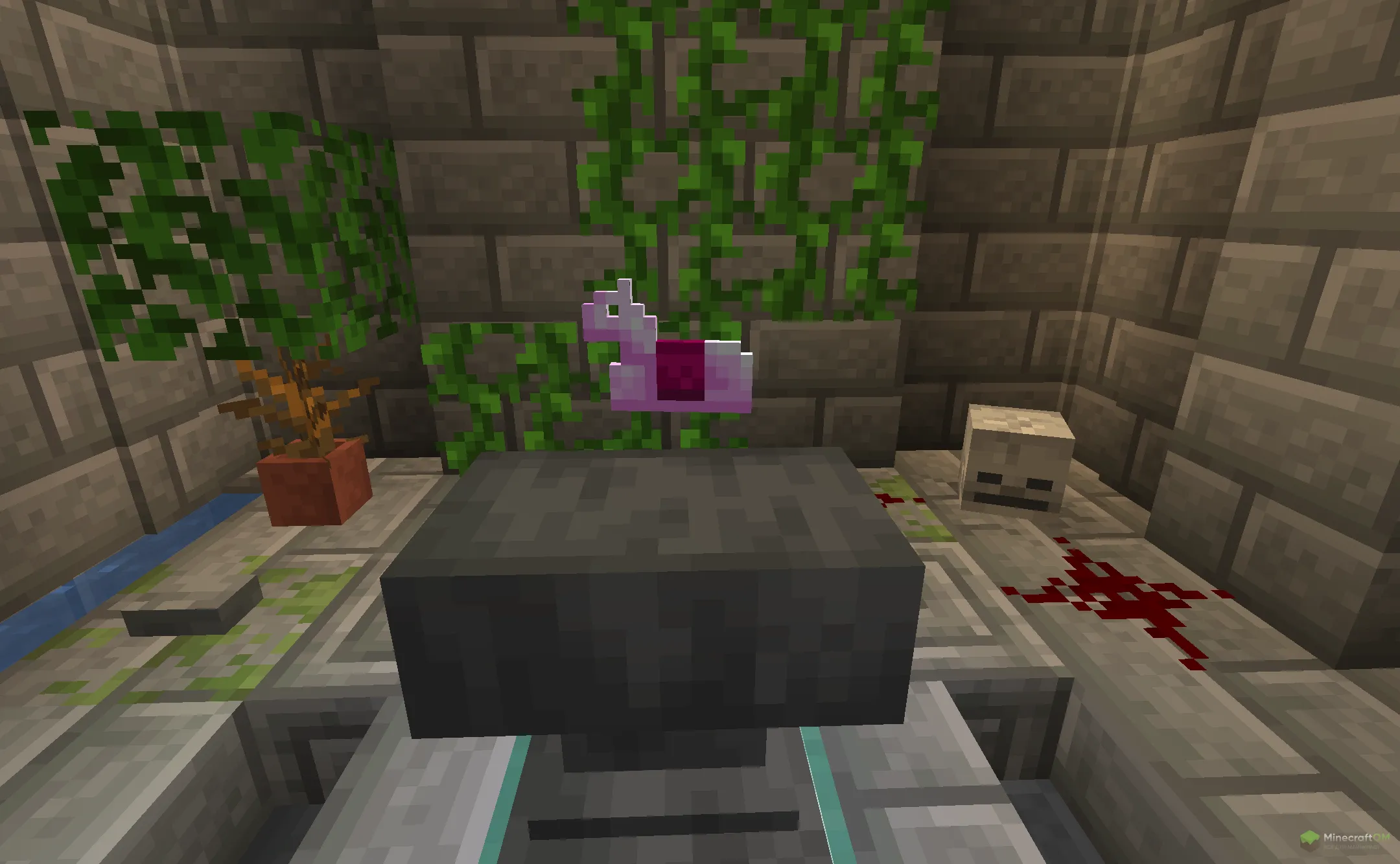 Новая алмазная конская броня из текстурпака Sarah's Pink Diamonds