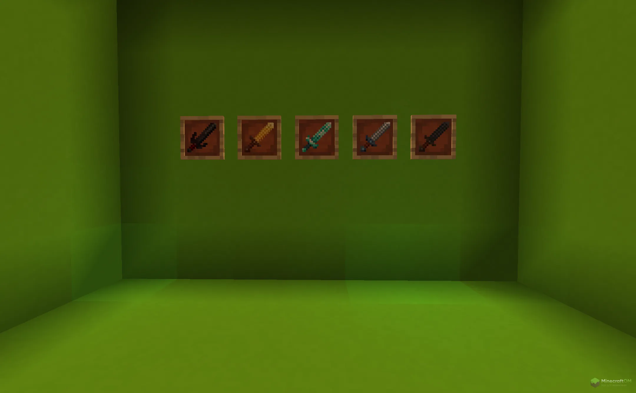 Новые мечи из текстурпака Dungeons Style