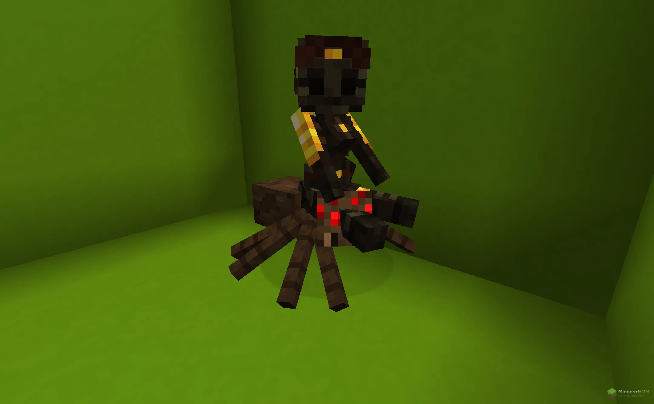 Новый визер скелет наездник из текстурпака Skeleton Girls