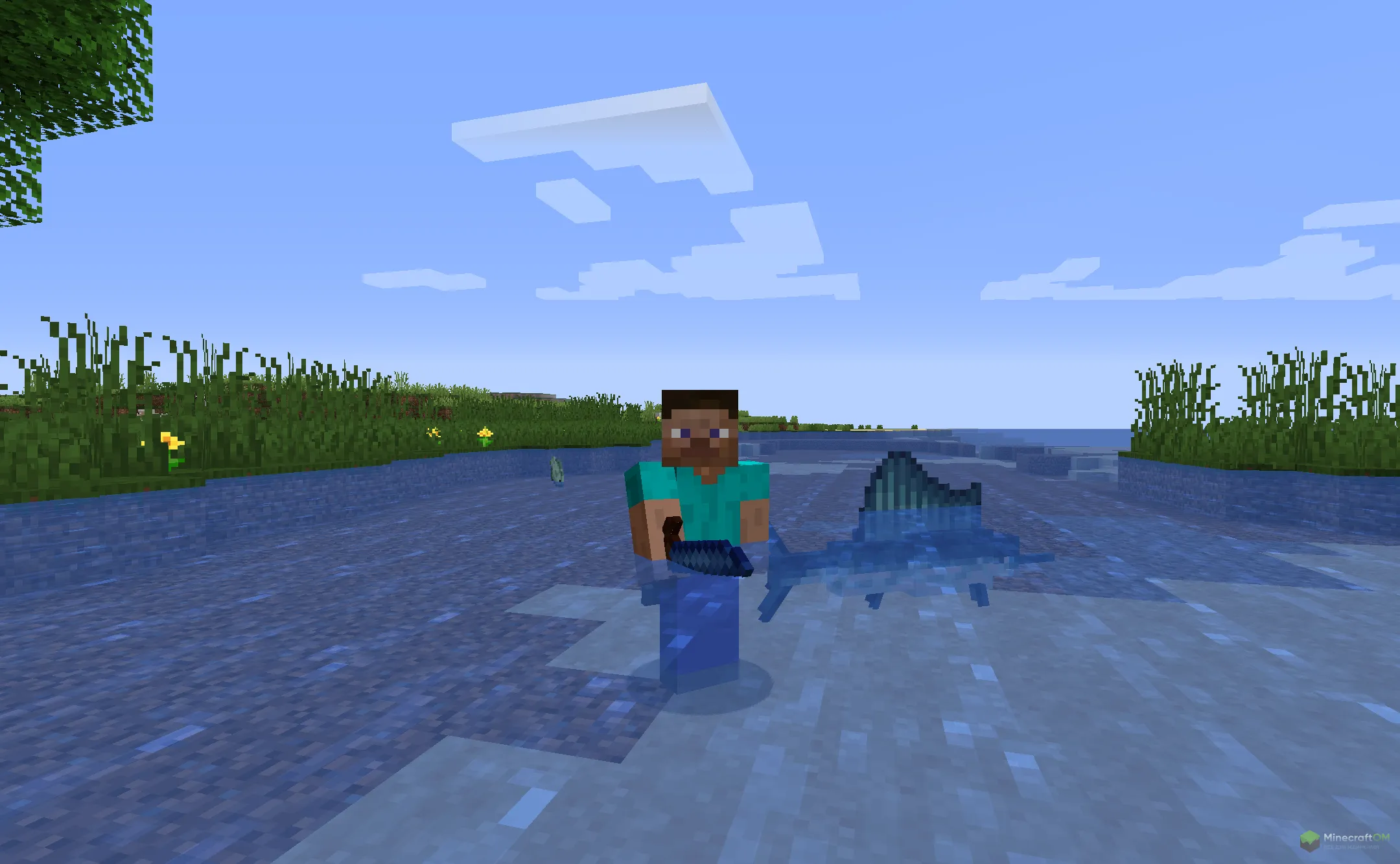 Новый меч из текстурпака Abyssal Depths Going Deeper