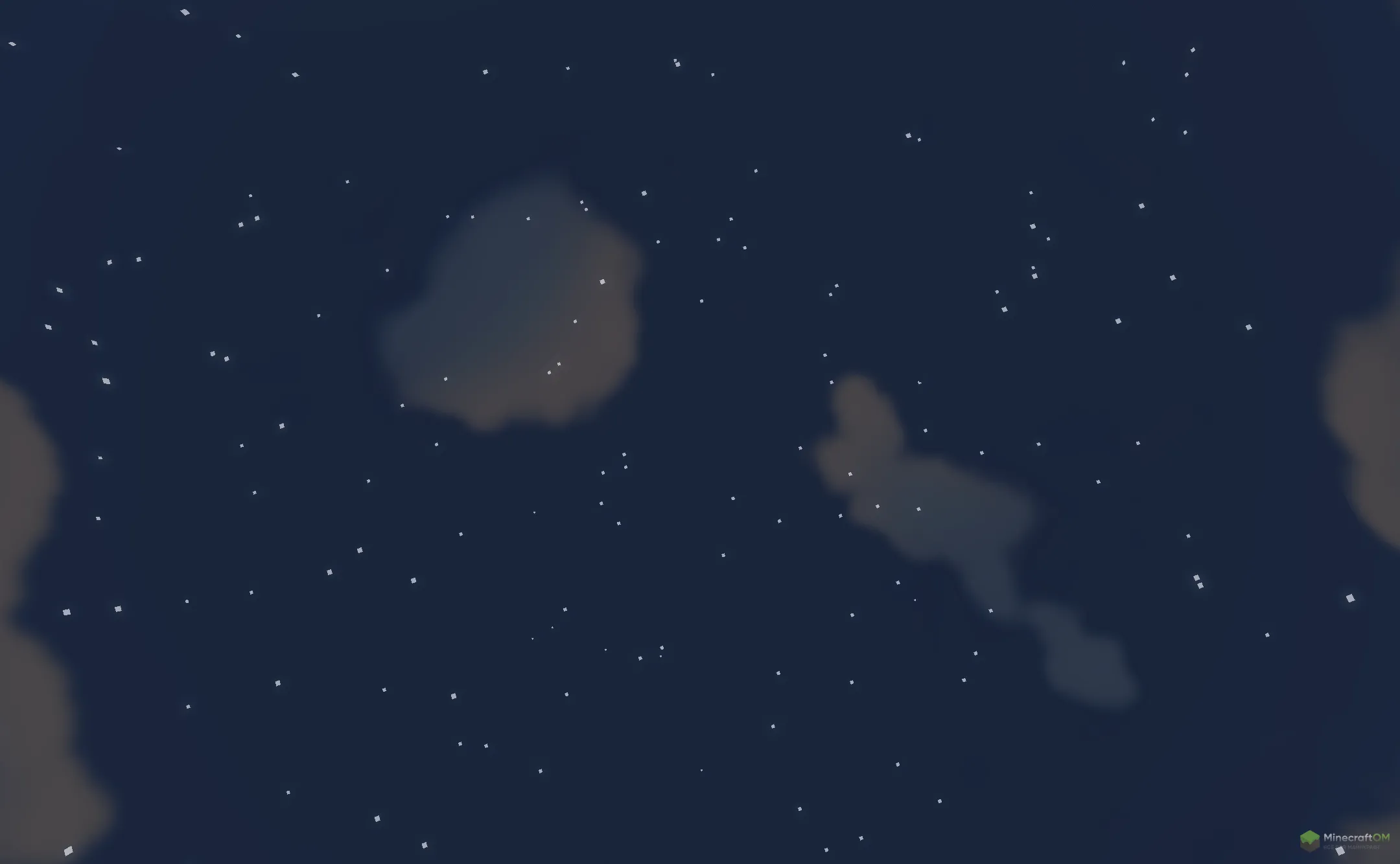 Новое звездное небо из текстурпака Sildurs Vibrant Texture