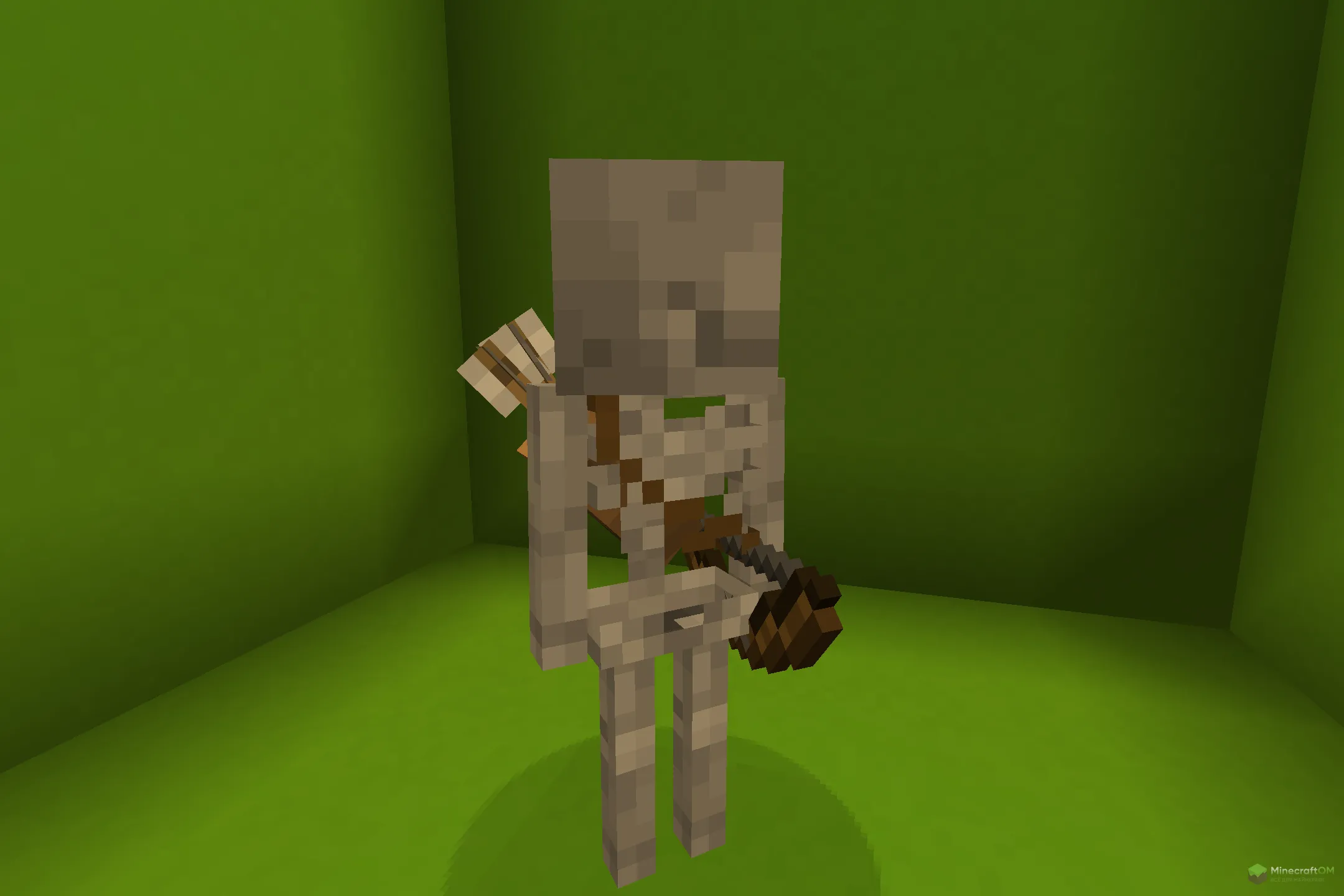 Новый скелет из текстурпака Zinkenite Mobs