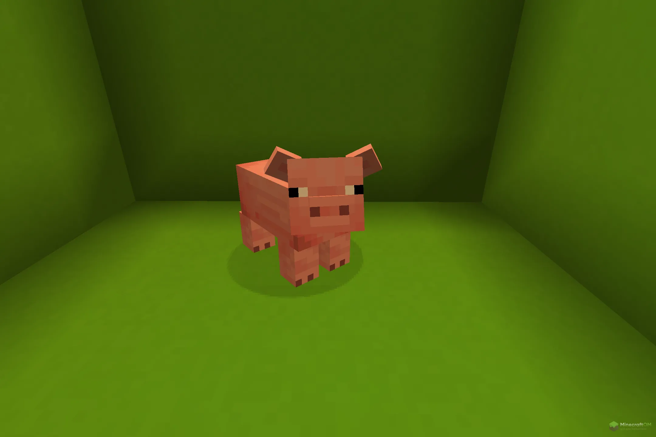 Новая свинья из текстурпака Zinkenite Mobs