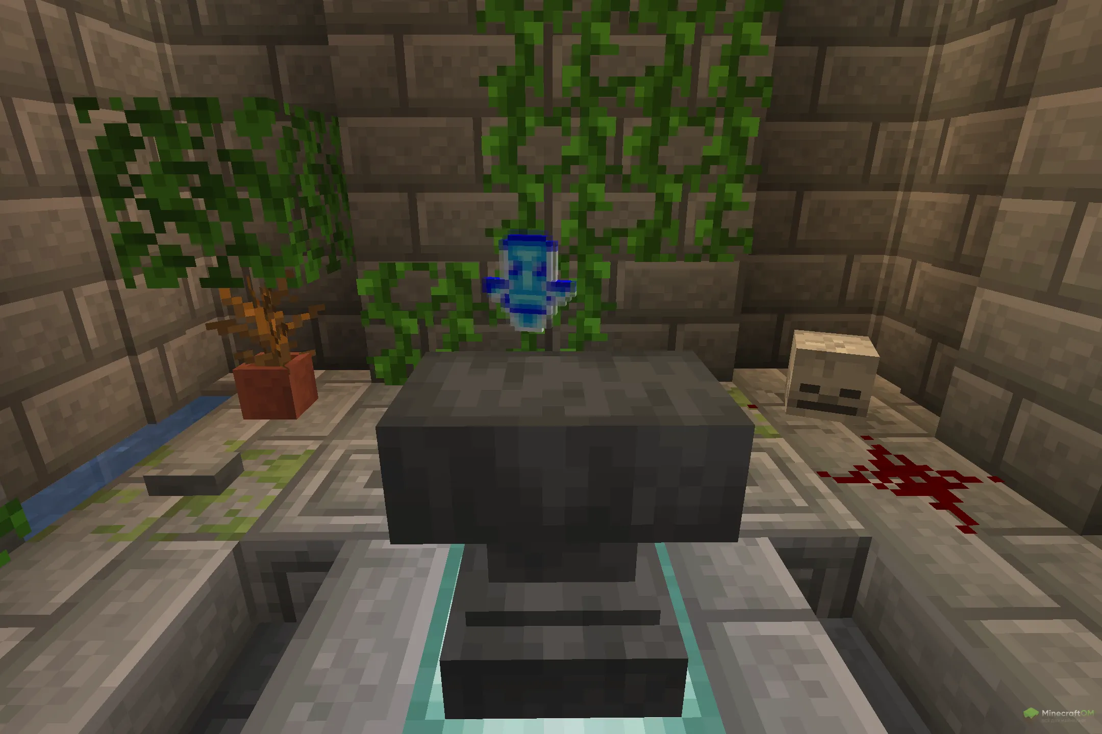 Новый тотем из текстурпака Blue Flash