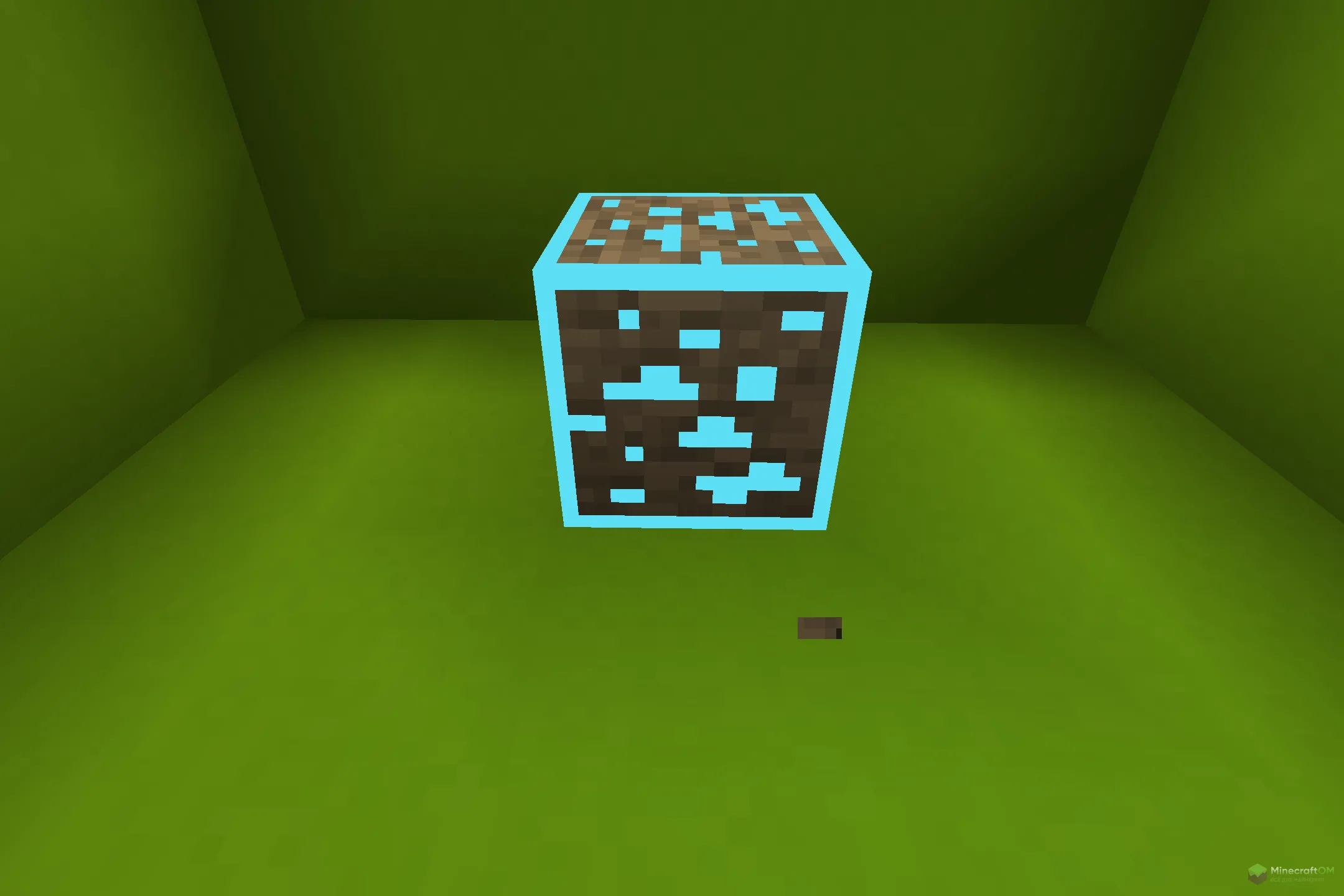 Новая алмазная руда из текстурпака Animated Ores