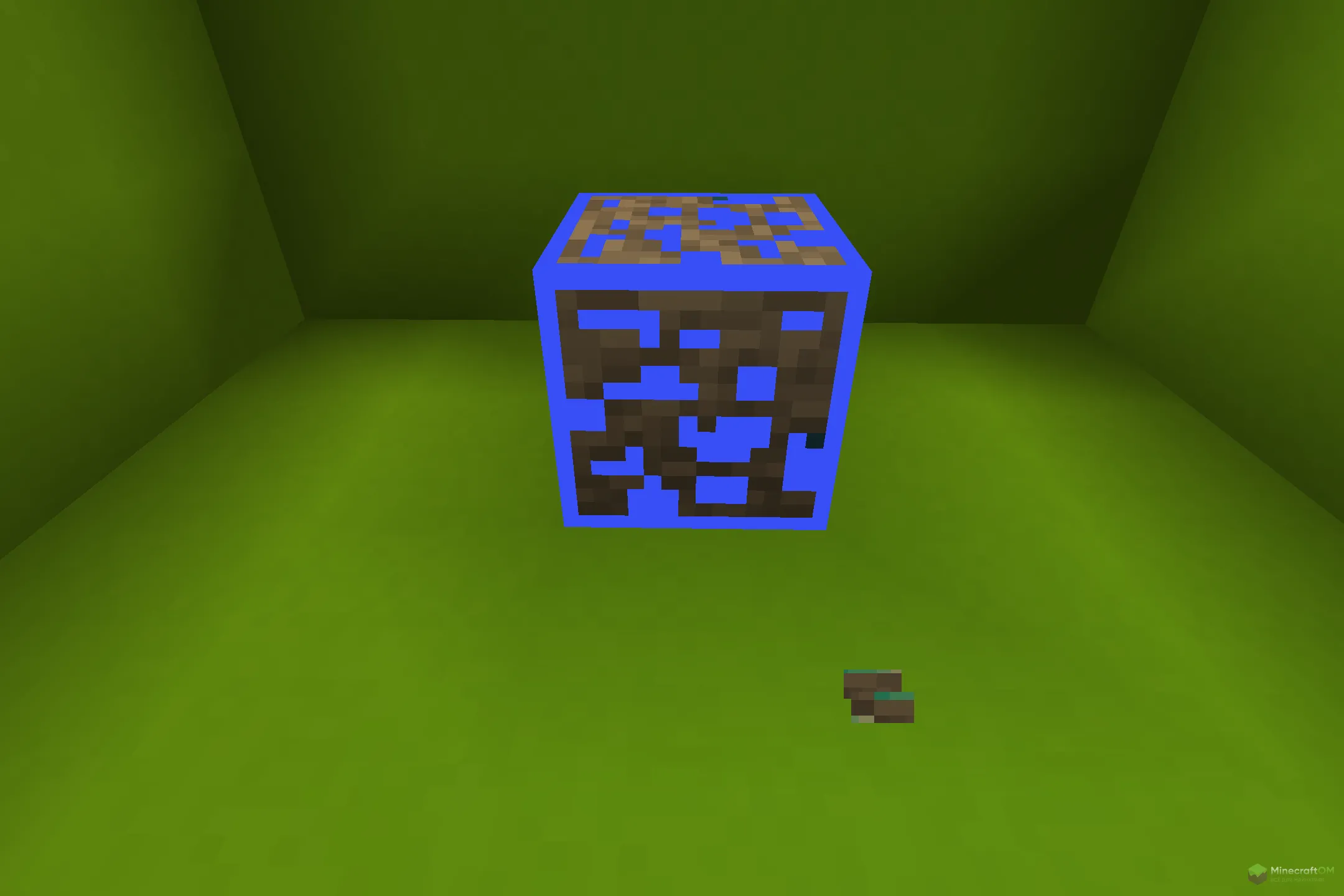 Новая лазуритовая руда из текстурпака Animated Ores