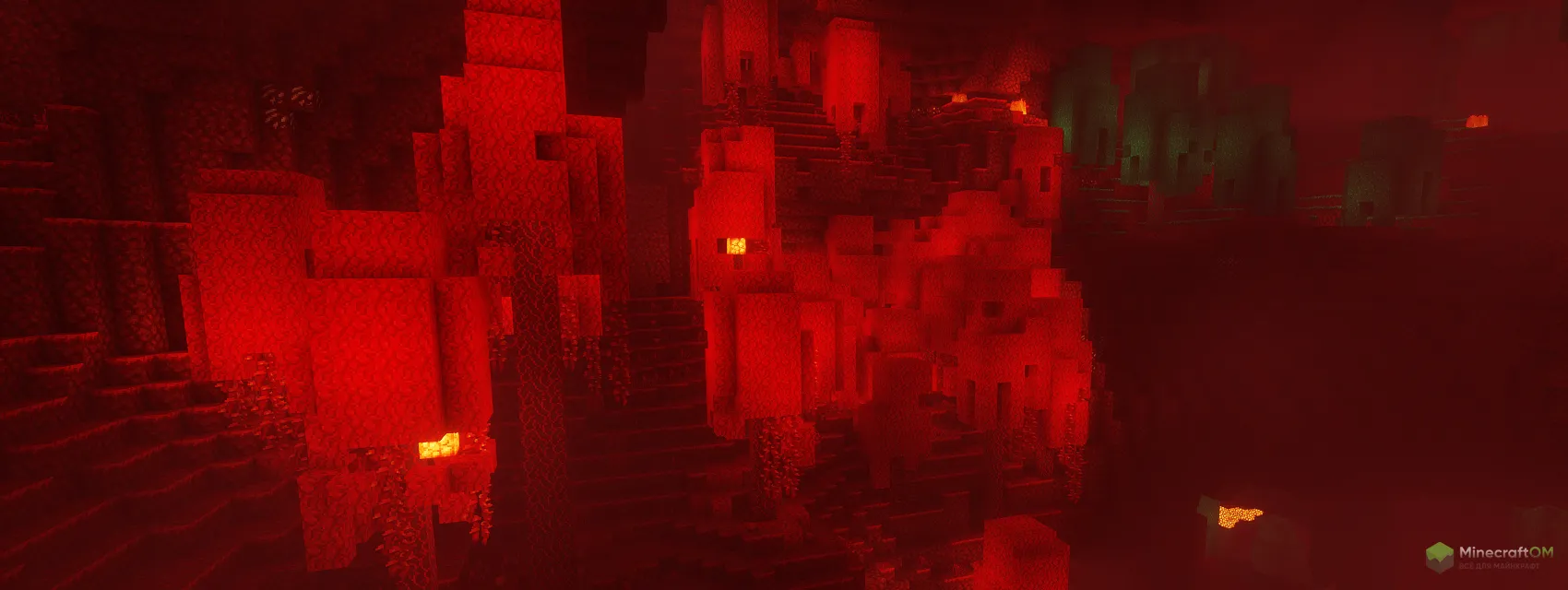 Багровый лес