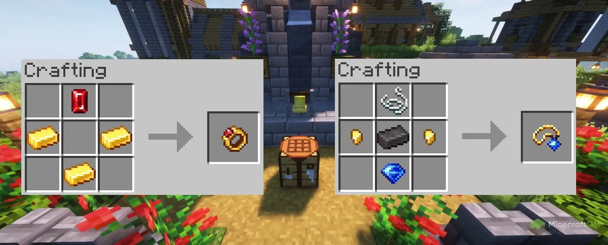 Крафт колец из основного мода