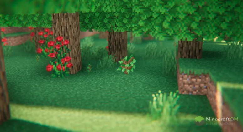 Саженец автоматически высадился