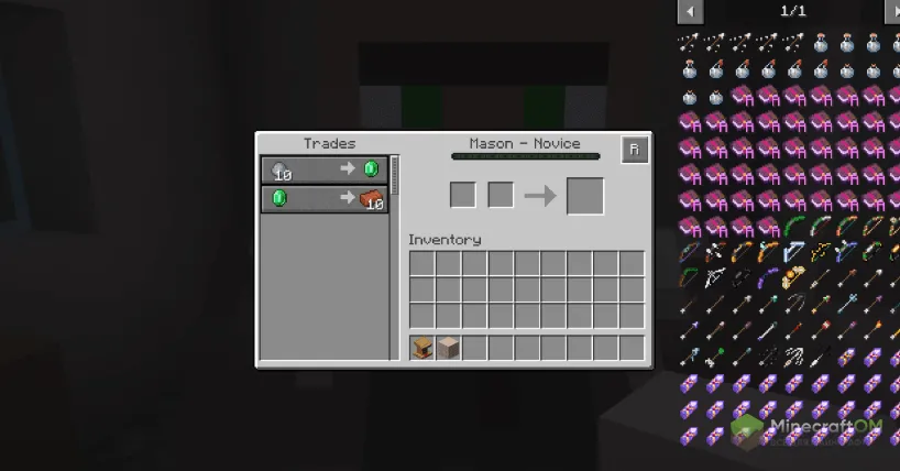 Удобная кнопка обновления в меню торговли