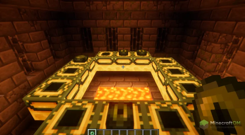 Персонаж вставляет око