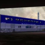 Новая электричка из текстурпака North American Railroads - Immersive Railroading