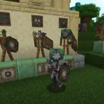 Новая алмазная броня из текстурпака Kal's Grimdark Armor