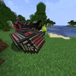 Деревянный пулемет из мода Warlery’s HQ