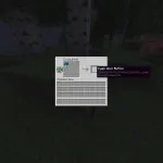 Крафт циановой кнопки из мода Wool Buttons