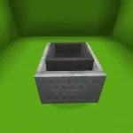 Новая вагонетка с воронкой из текстурпака Better Hoppers