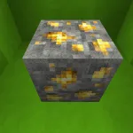 Новая золотая руда из текстурпака HardTop Vanillaccurate Pack