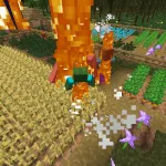 Огонь из текстурпака Stronk Villager Golems