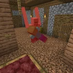 Урон из текстурпака Stronk Villager Golems