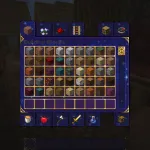 Новый инвентарь из ресурспака Space and Stars GUI