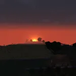 Новый закат из текстурпака Pixel Reality Atmosphere