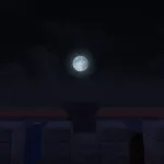 Новая луна из текстурпака Pixel Reality Atmosphere