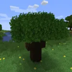 Новое дерево из текстурпака Brunozamp's Foliage
