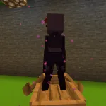 Новая текстура эндермена со спины из текстурпака EnderWomen