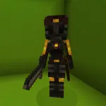 Новый визер скелет из текстурпака Skeleton Girls