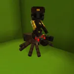 Новый визер скелет наездник из текстурпака Skeleton Girls