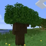 Новое темное дерево из текстурпака UltimaCraft Leaf