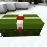 Новый сундук из текстурпака New Default Style Christmas Pack