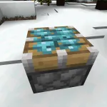 Новый липкий поршень из текстурпака New Default Style Christmas Pack