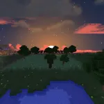 Новый закат из текстурпака Sildurs Vibrant Texture