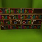 Новые полки из текстурпака Better Bookshelves
