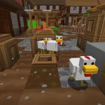 Новая курица из текстурпака SimonKraft