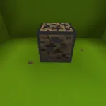Новая угольная руда из текстурпака Animated Ores