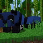 Синяя панда