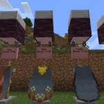 Новые красивые элитры из текстурпака Glowing Trim Elytra