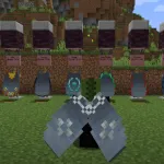 Новые водные элитры из текстурпака Glowing Trim Elytra